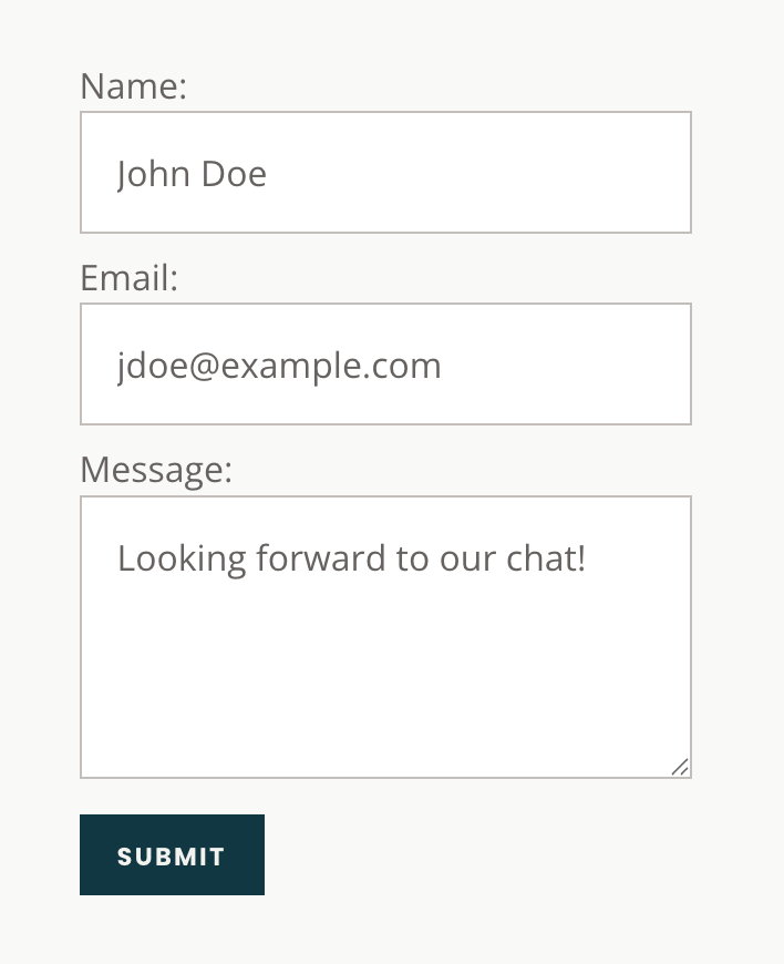 Submitting a response